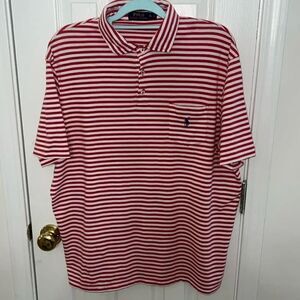 Polo Ralph Lauren shirt red white blue